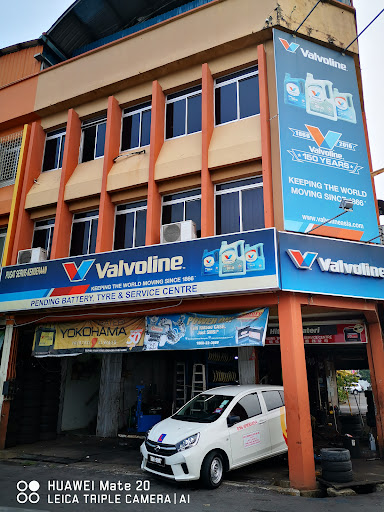 Pusat Servis, Tayar & Bateri Pending