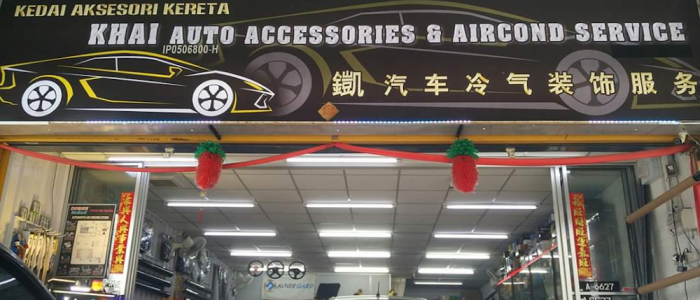 KHAI Aksesori Kereta & Servis Penyaman Udara Taiping – Kualiti Tinggi & Harga Berpatutan