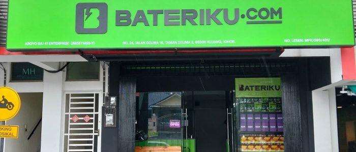 Bateriku di Perling, Johor Bharu – Foto Lokasi & Panduan Pengisian Bateri