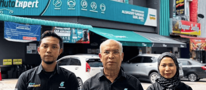 PETRONAS AutoExpert di ALSAGOFF GARAGE – Servis & Penyelenggaraan Kereta di Pasir Gudang