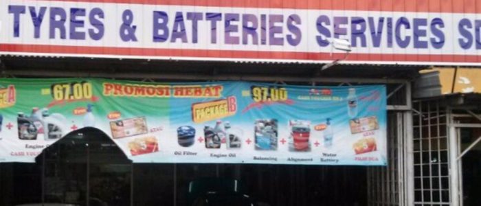 Pusat Servis Tayar & Bateri Li Seng – Penukaran Tayar, Servis Bateri, Harga Berpatutan